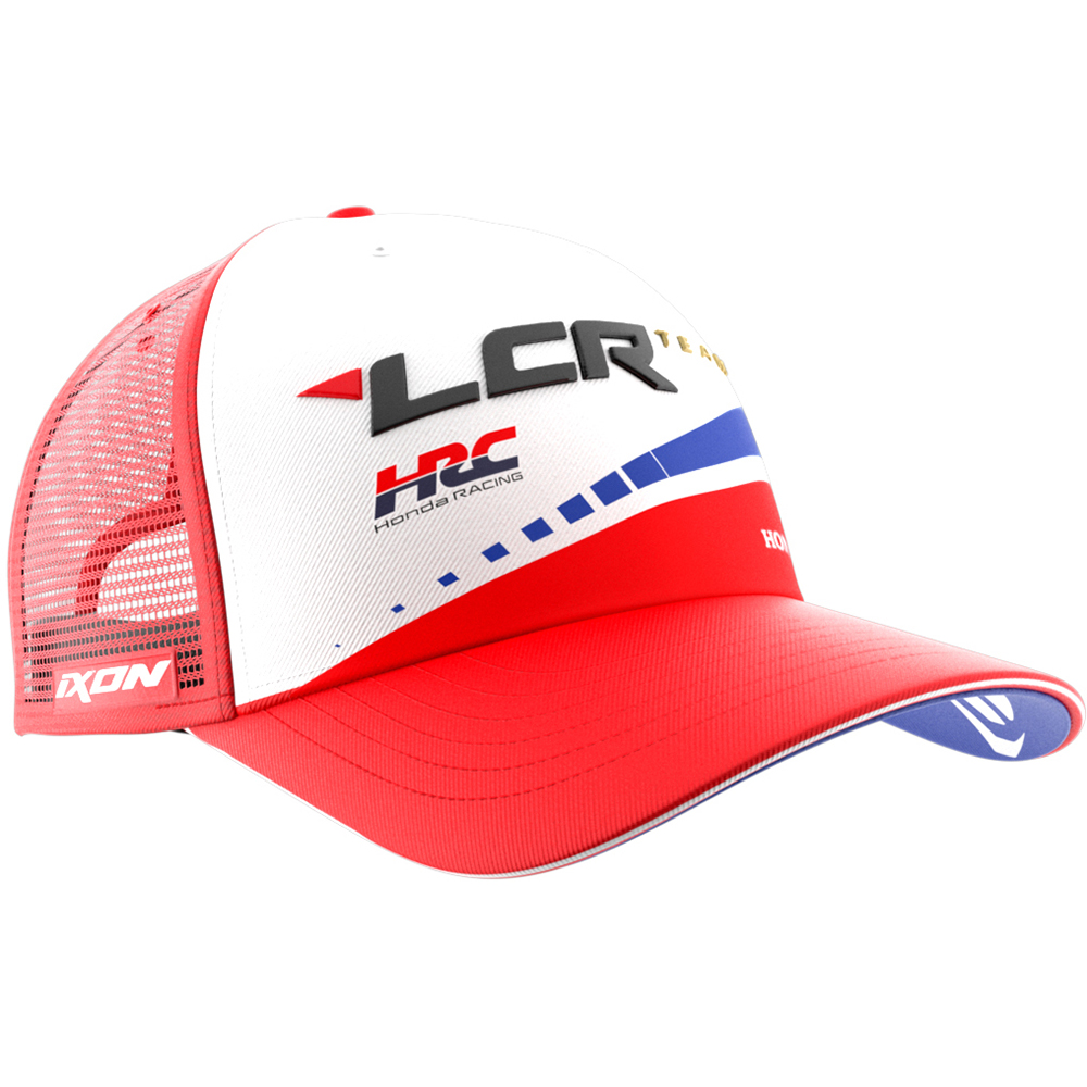 Ixon - Casquette Mesh LCR 23 Rouge / Blanc