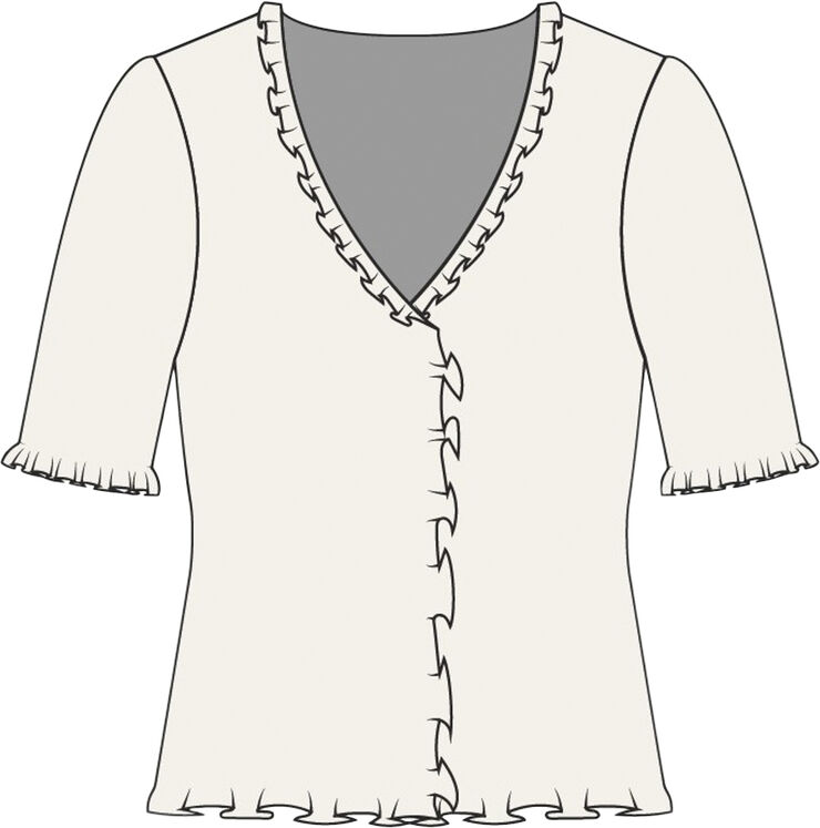 A-VIEW Fabia SS Tee White