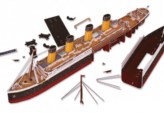 Revell RMS Titanic, 266 stykker, Skip, 10 år