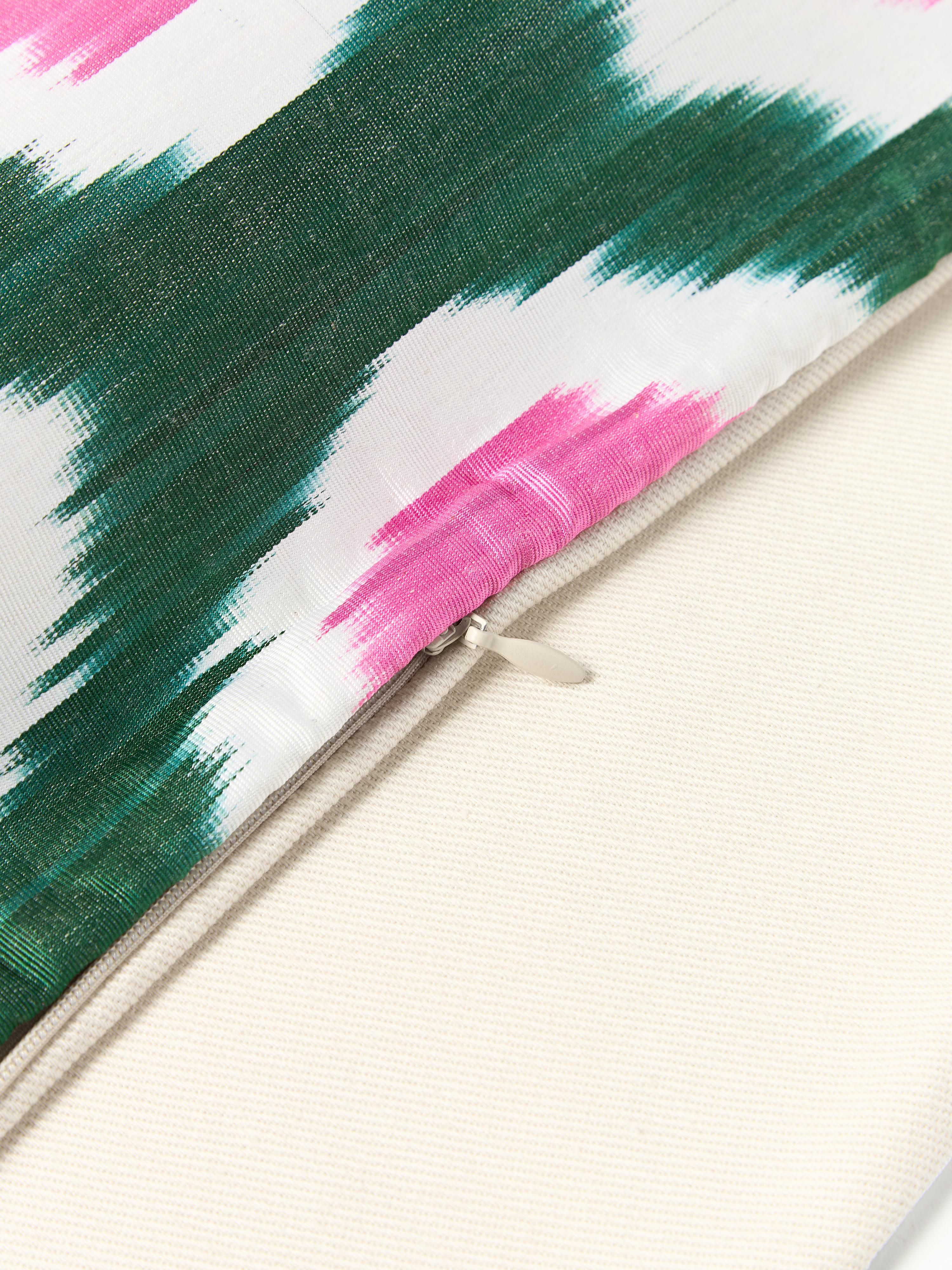 Zijden kussenhoes Silky met abstract patroon