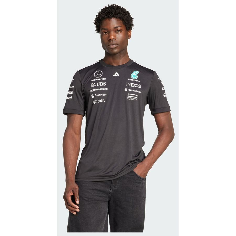 Adidas Maillot pilote noir Mercedes - AMG Petronas Formula One Team