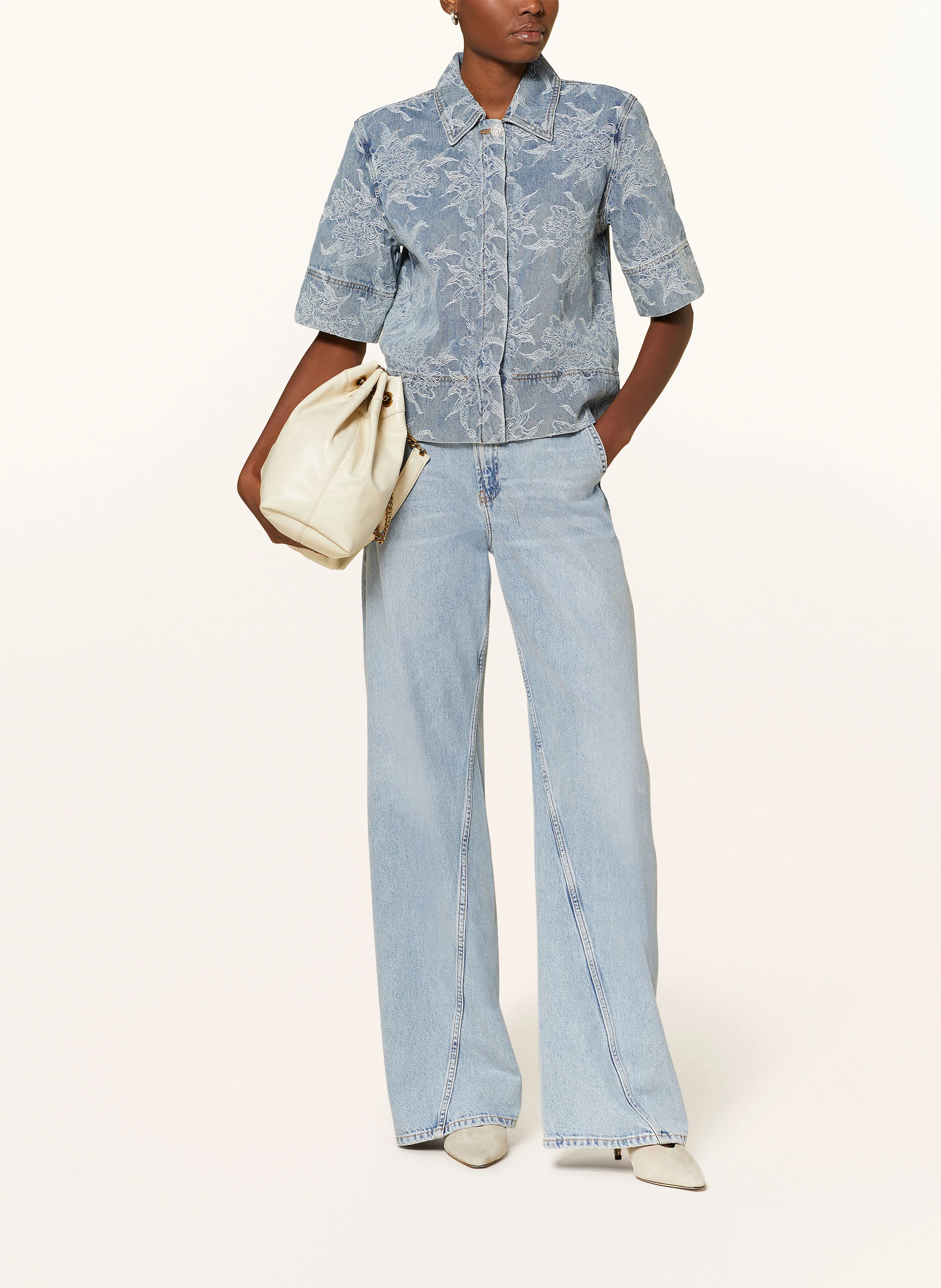 Y.A.S. Jeansbluse