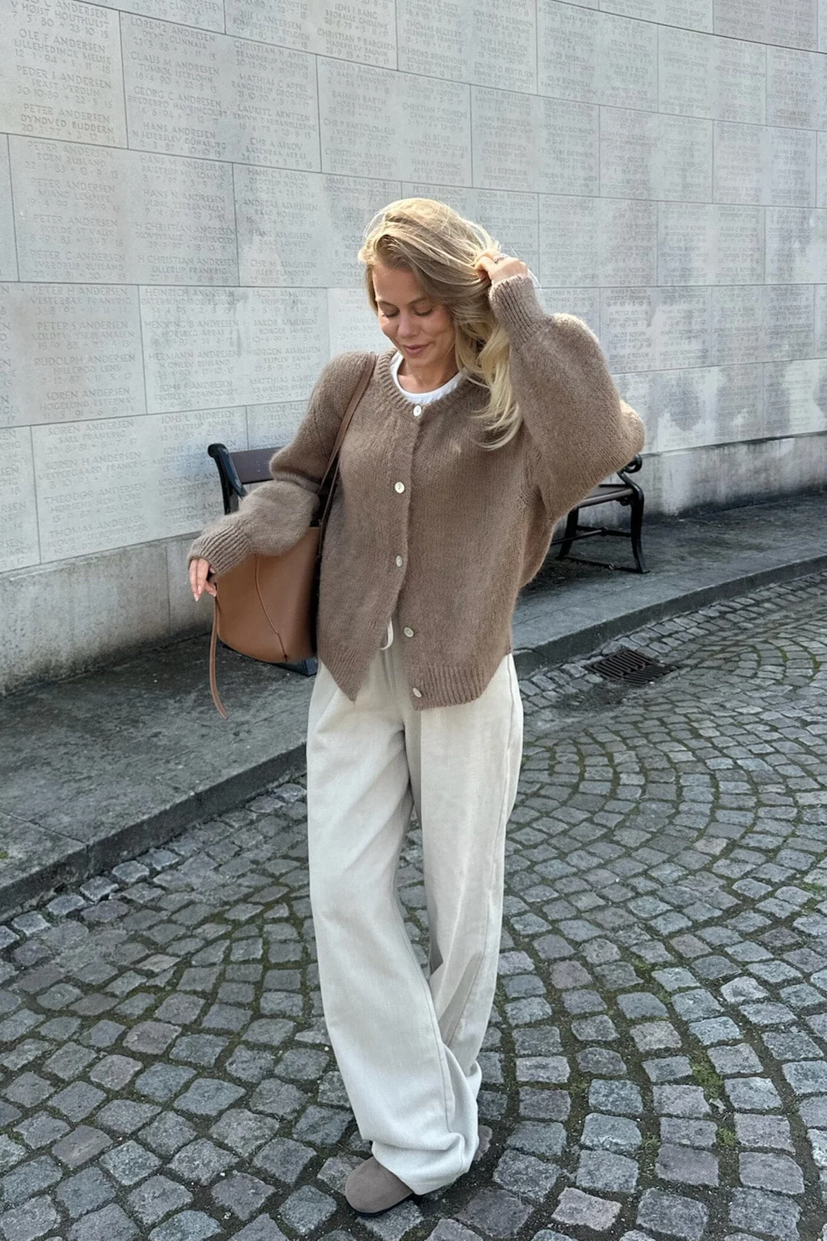 BYIC Idaic Cardigan camel camel