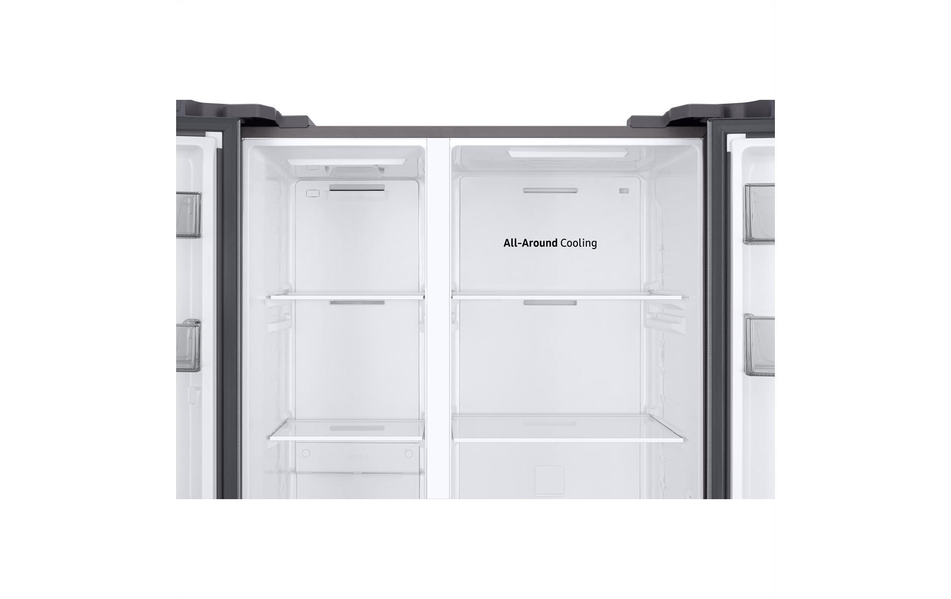 Foodcenter RS57DG400EM9 Silber<br>Side by Side Kühl- und Gefrierteil