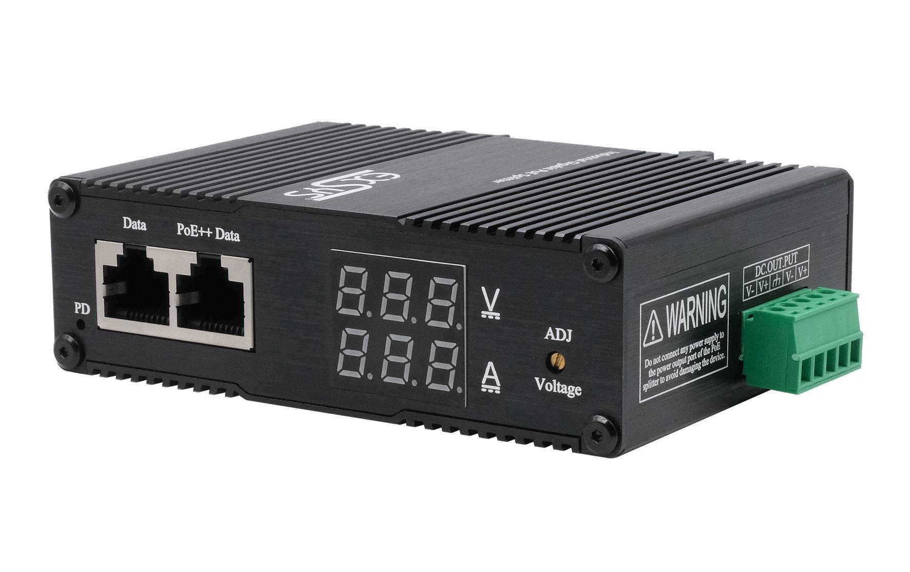 PoE Splitter EX-60327 50 W<br>PoE++ Gigabit-Splitter mit 50 W Leistung