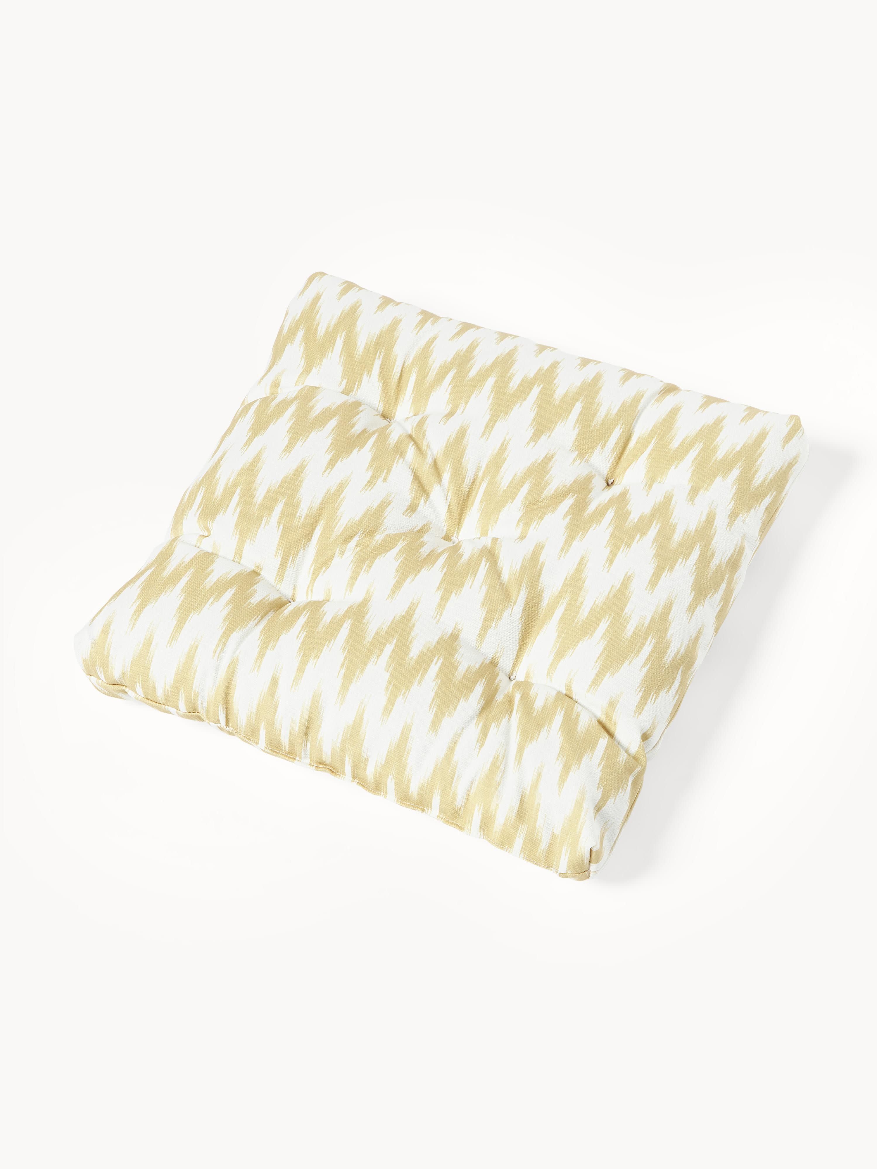 Outdoor stoelkussen Maillot met Ikat patroon