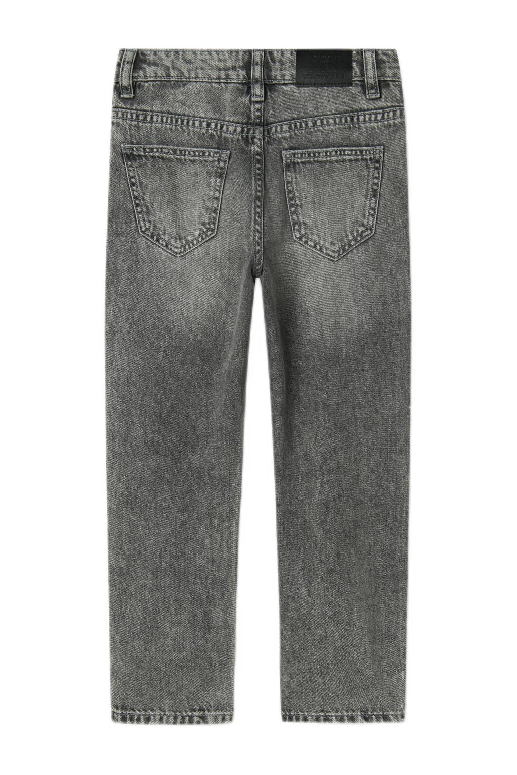 NAME IT KIDS tapered jeans medium grey denim