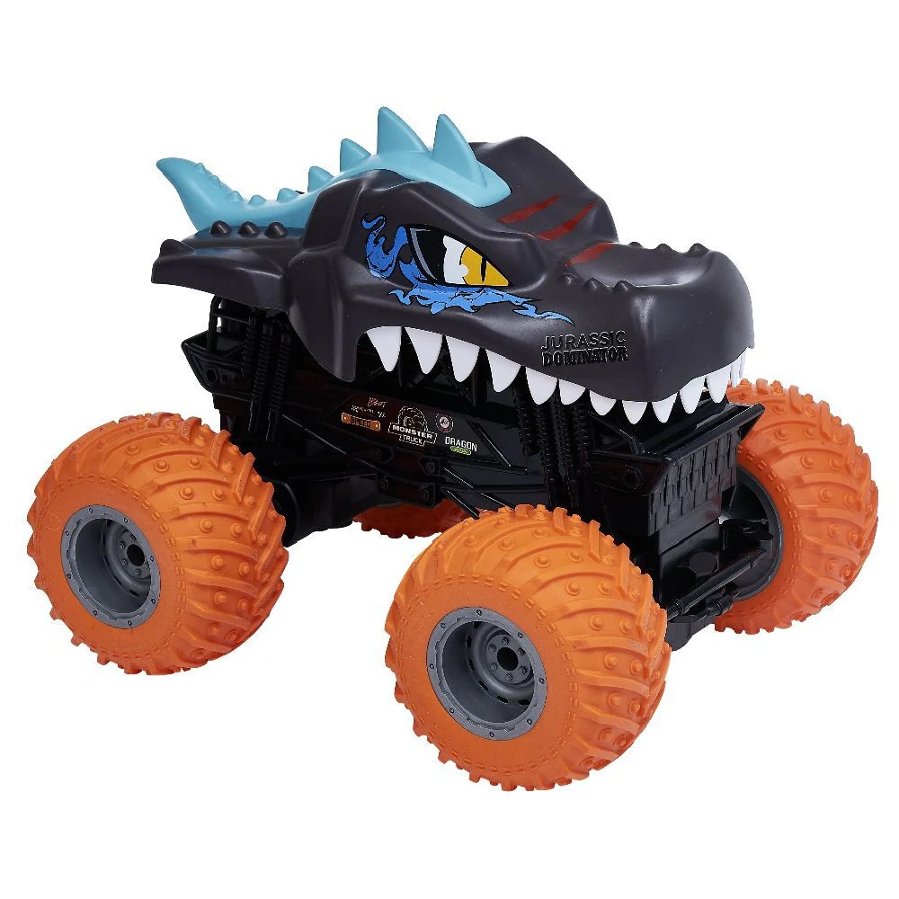 Véhicule monster truck dinosaure - 2 modèles