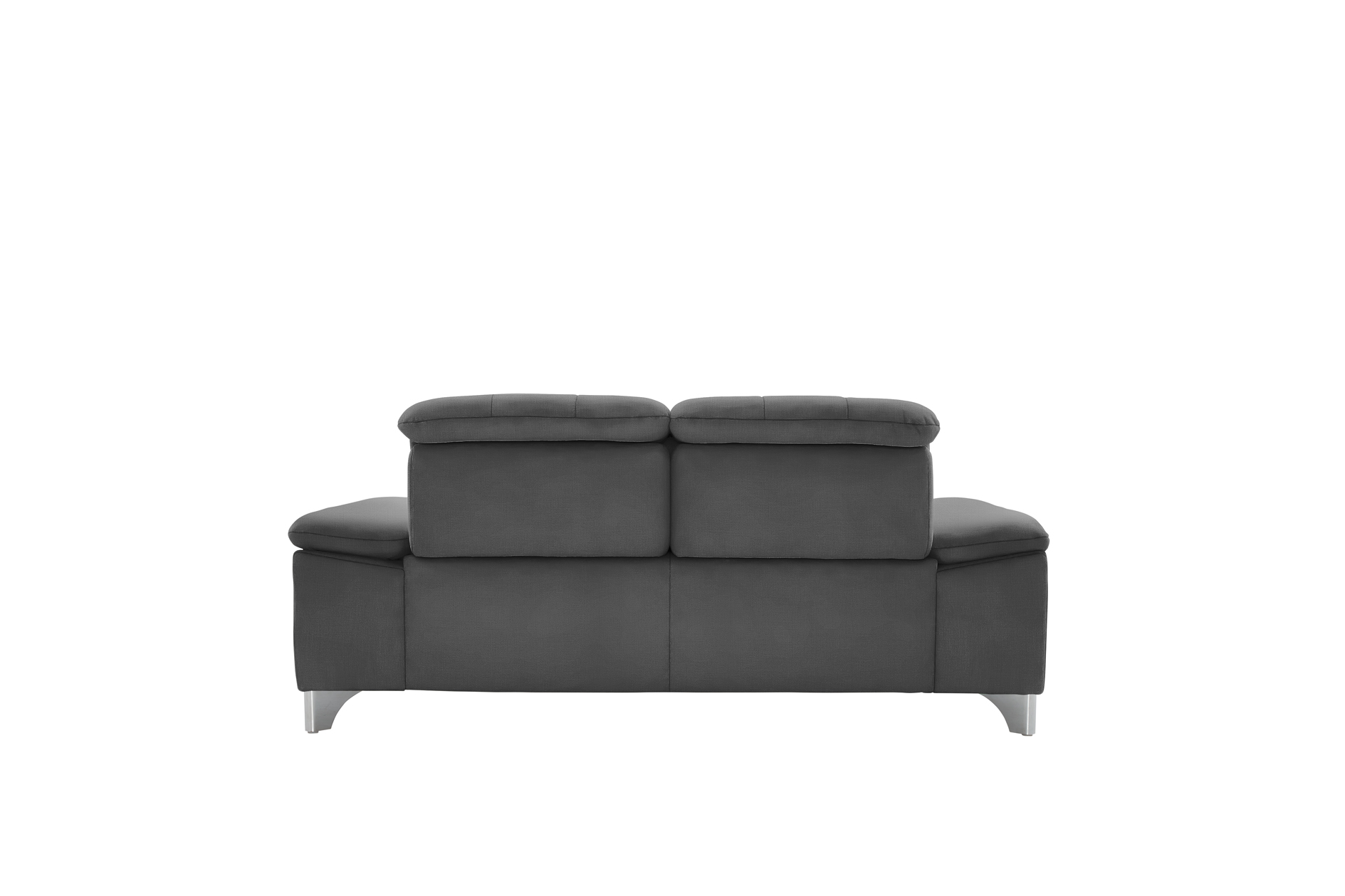 polsterpower 2,5-Sitzer-Sofa - Miro grau - Basismodell
