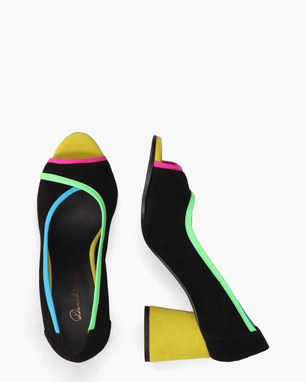 Daniele Ancarani Daria Zwart/Multicolor Damespumps