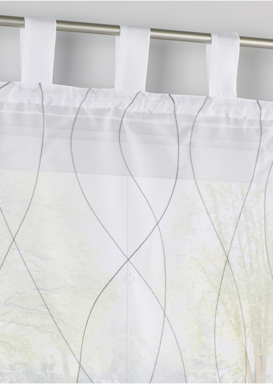 Store bateau avec broderie