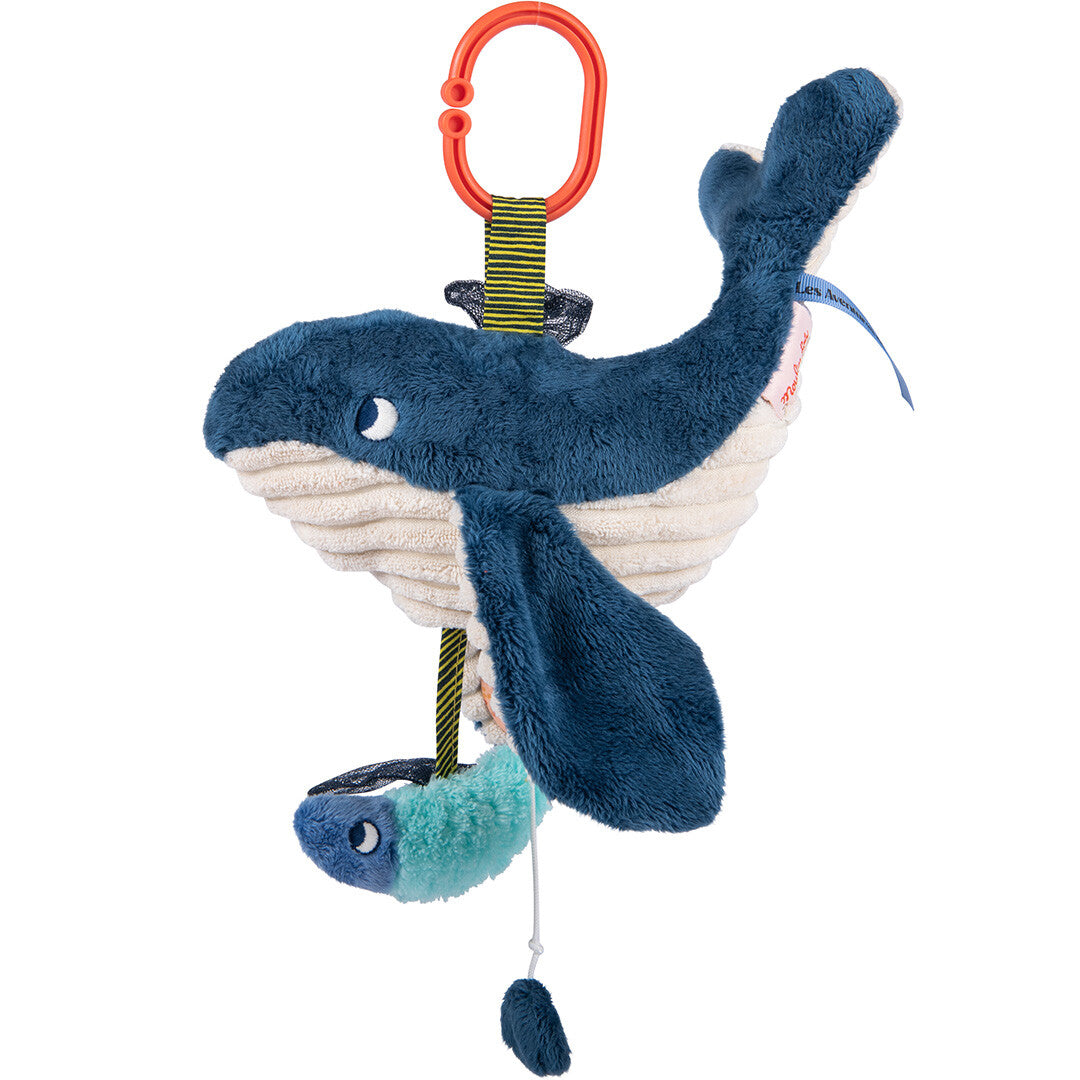Moulin roty muziekdoosje walvis - paulie
