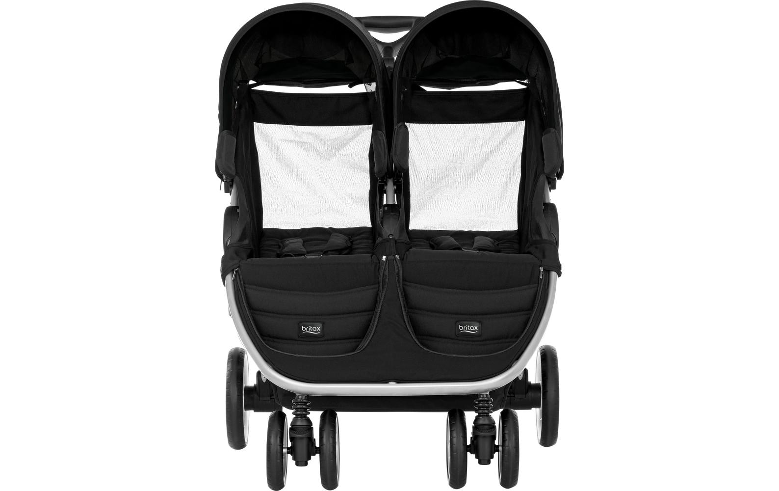 Geschwisterwagen B-Agile Double Cosmos Black<br>Zwillingswagen mit Komfort