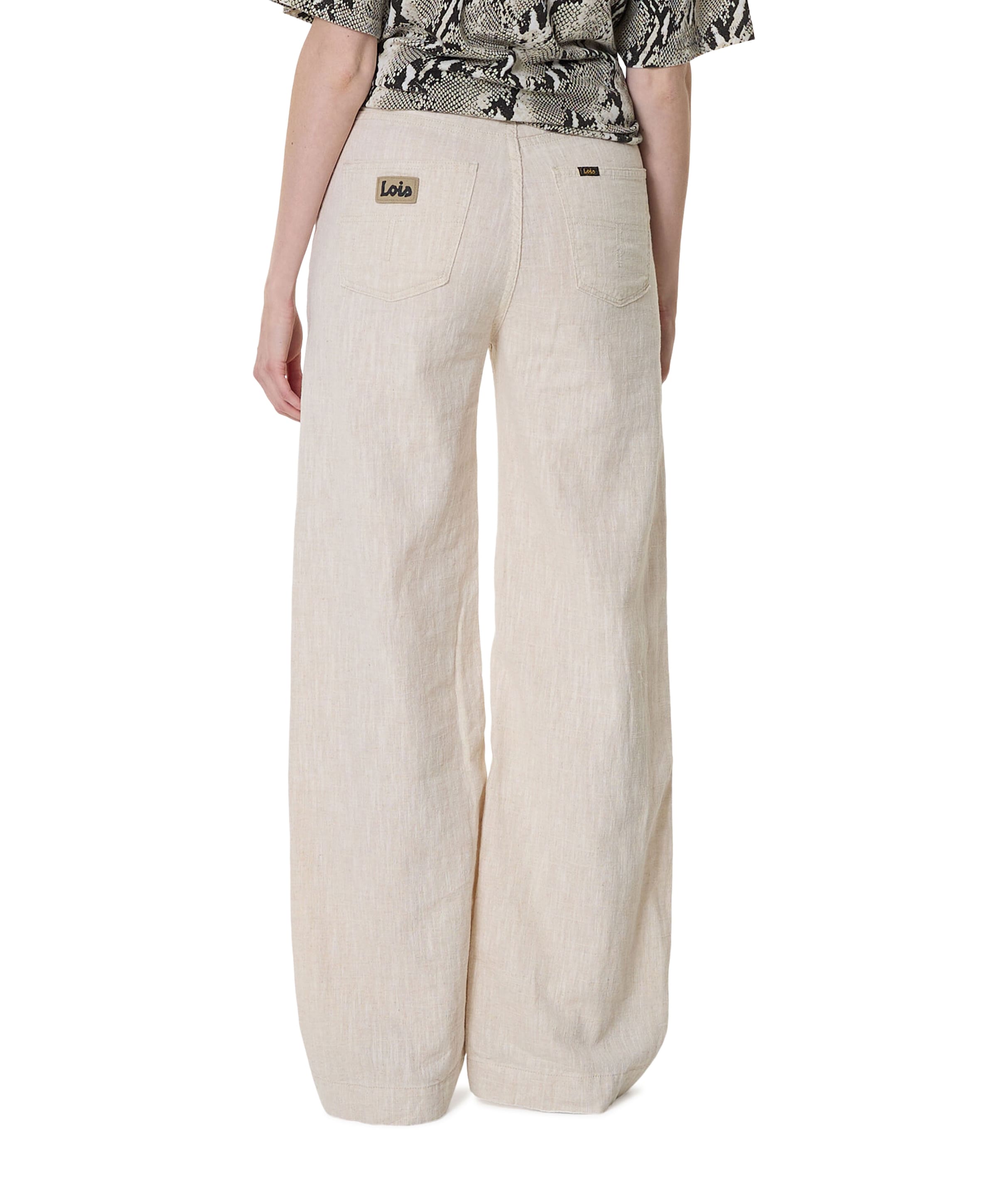 LOIS Rosa 7584 Lino Natural dames jeans beige