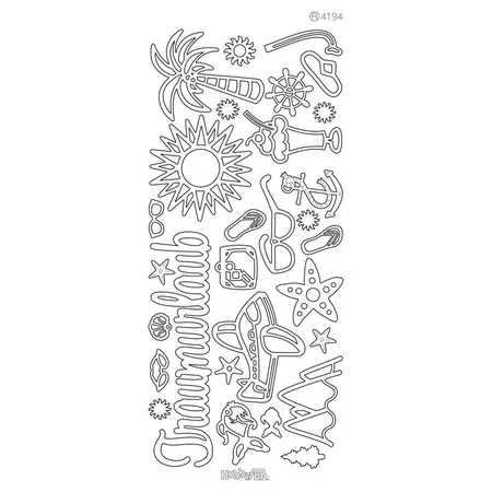 hobbyfun Konturensticker 