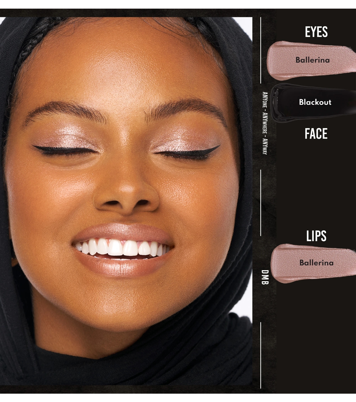 Danessa Myricks Beauty - Colorfix Creams Metallics - Ballerina