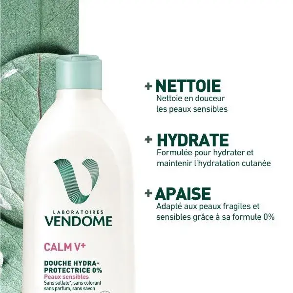 Vendôme Laboratories - Gel de Banho Hidra-Protetor 0% CALMV+ 400ml