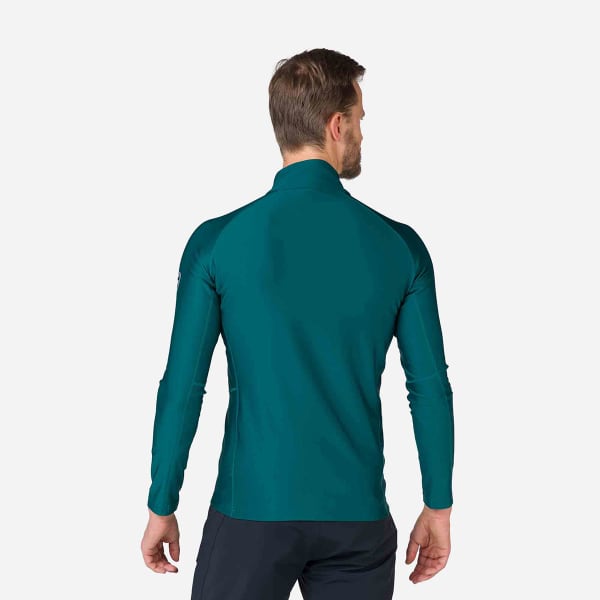 Sweat polaire ROSSIGNOL CLASSIQUE 1/2 ZIP DEEP TEAL