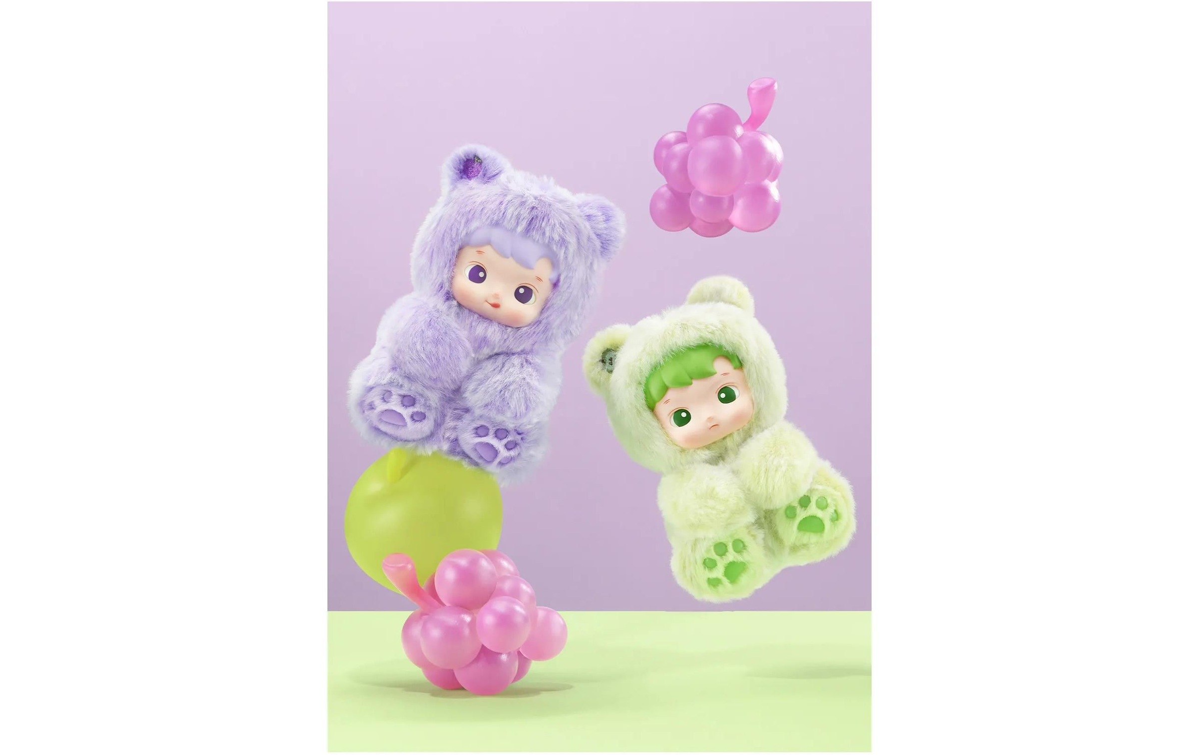 Plüschfigur »Pop Mart Plüsch-Anhänger Hacipupu Gummy Bear Blind Box«