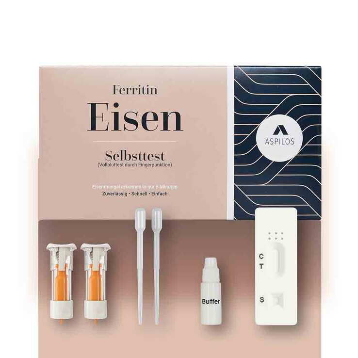 Aspilos Eisen Ferritin Selbsttest Blut, 1 St