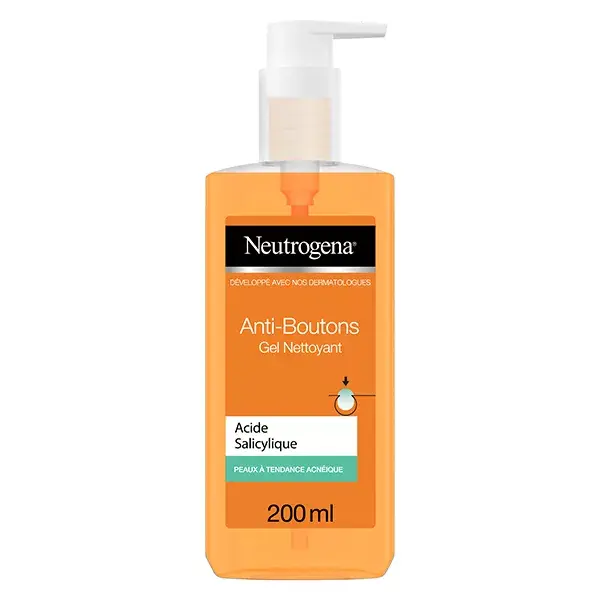 Neutrogena Visibly Clear Anti-Boutons Gel Nettoyant 200ml