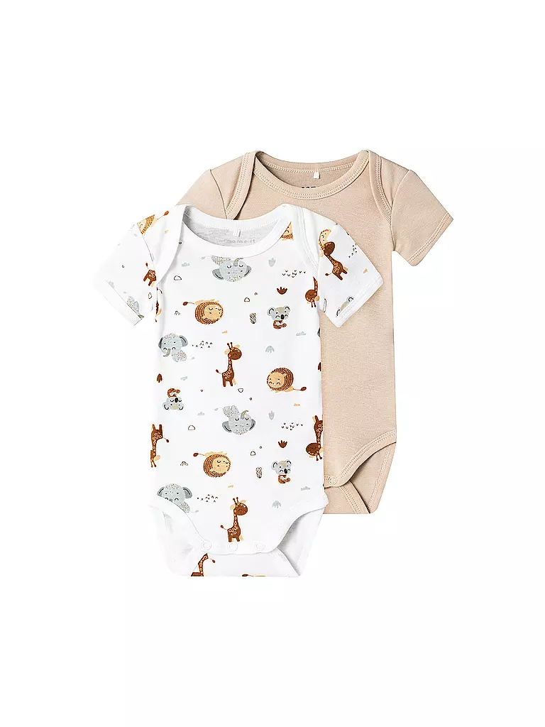 NAME IT Baby Body NBNBODY 2er Pkg. weiss