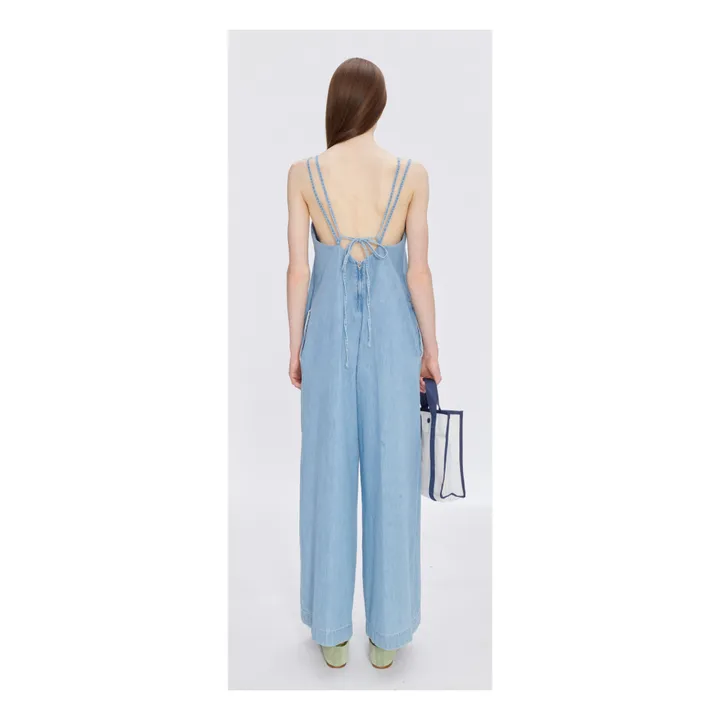 A.P.C. Combinaison Sunset Coton Bio | Bleu Clair