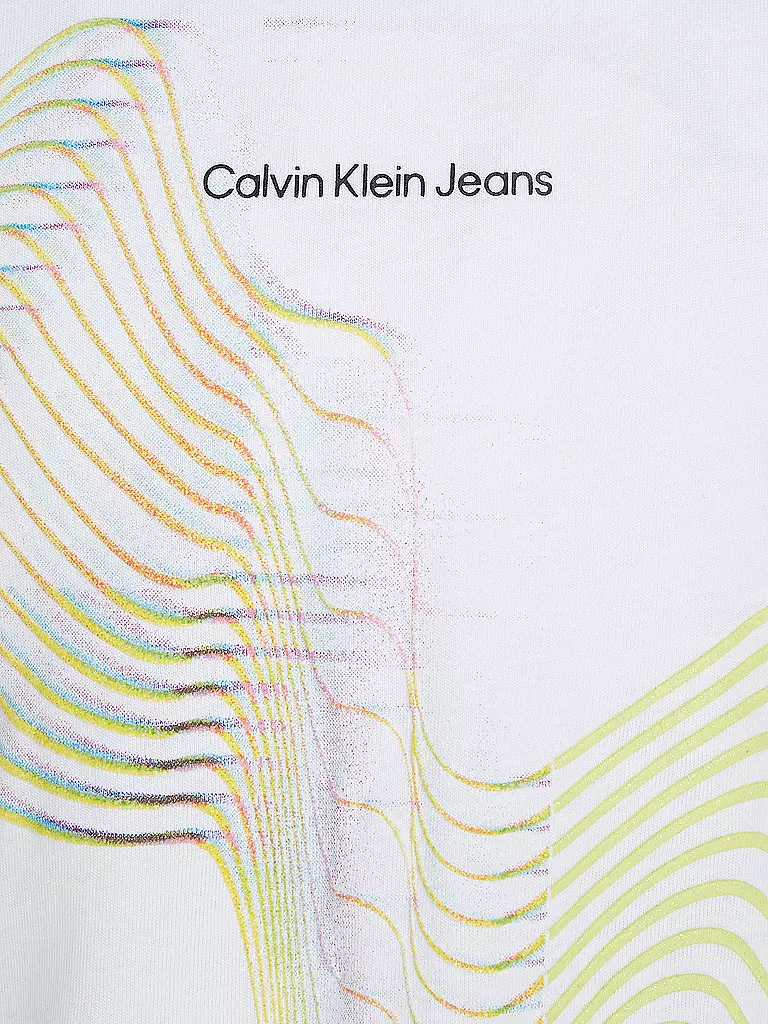 CALVIN KLEIN JEANS Mädchen T-Shirt  weiss
