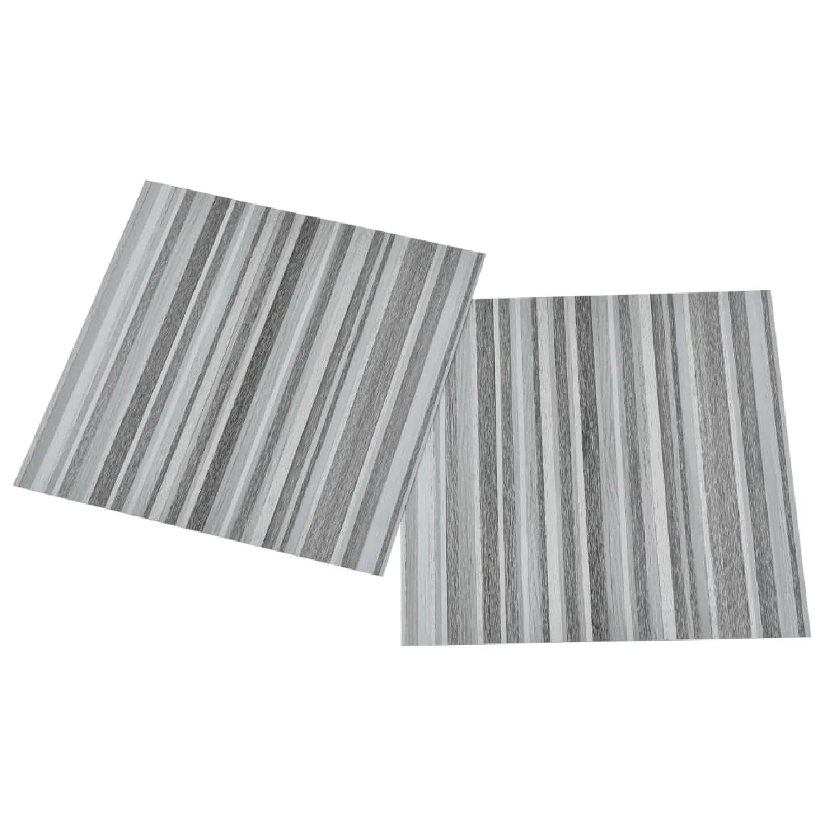 vidaXL Dalles autoadhésives 55 pcs - Gris clair
