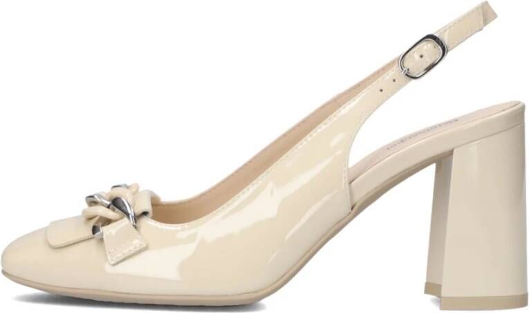 Nerogiardini Elegante Beige Sandalen voor Vrouwen Beige Dames