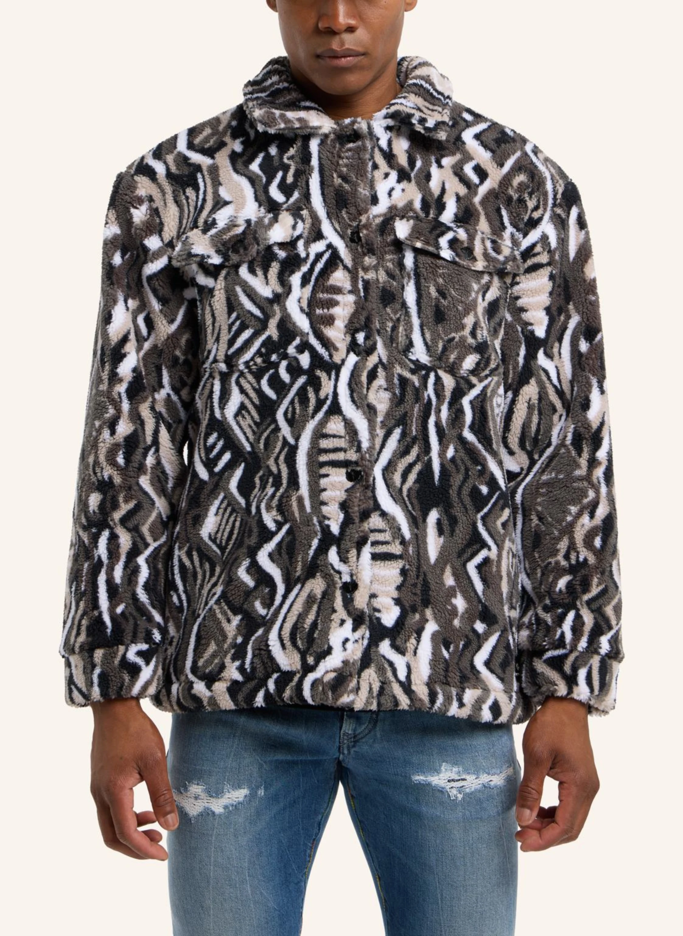 CARLO COLUCCI Unisex Teddy Hemdjacke DIRLER