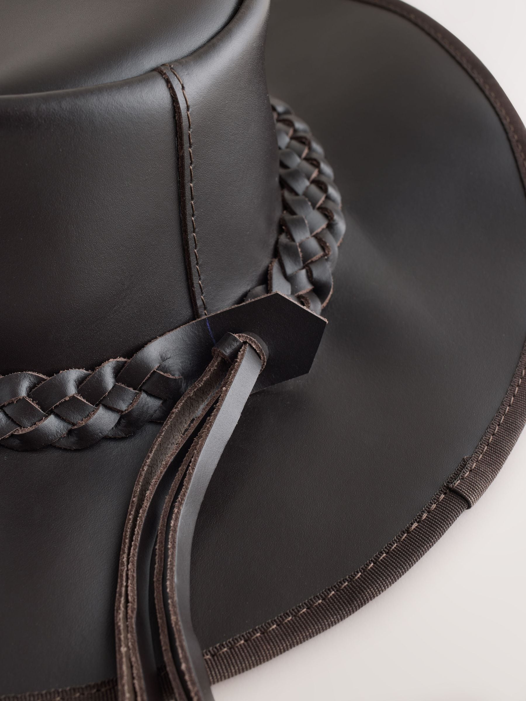 Bruin - Leather Cowboy Hat