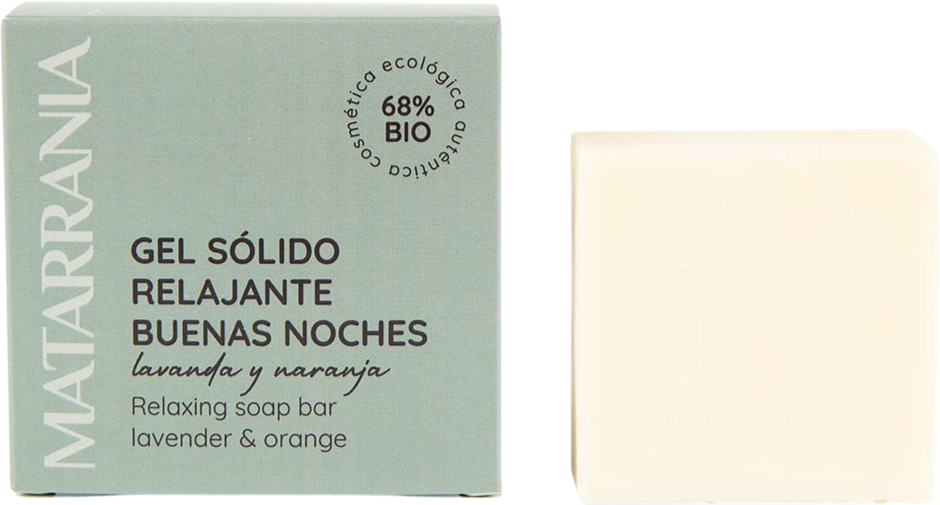 MATARRANIA  BUENAS NOCHES Organic Solid Shower Gel, 120 ml