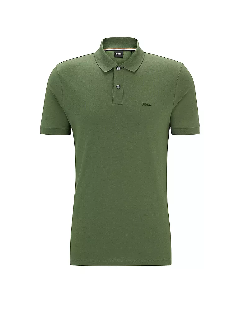 BOSS Poloshirt Regular Fit PALLAS grün