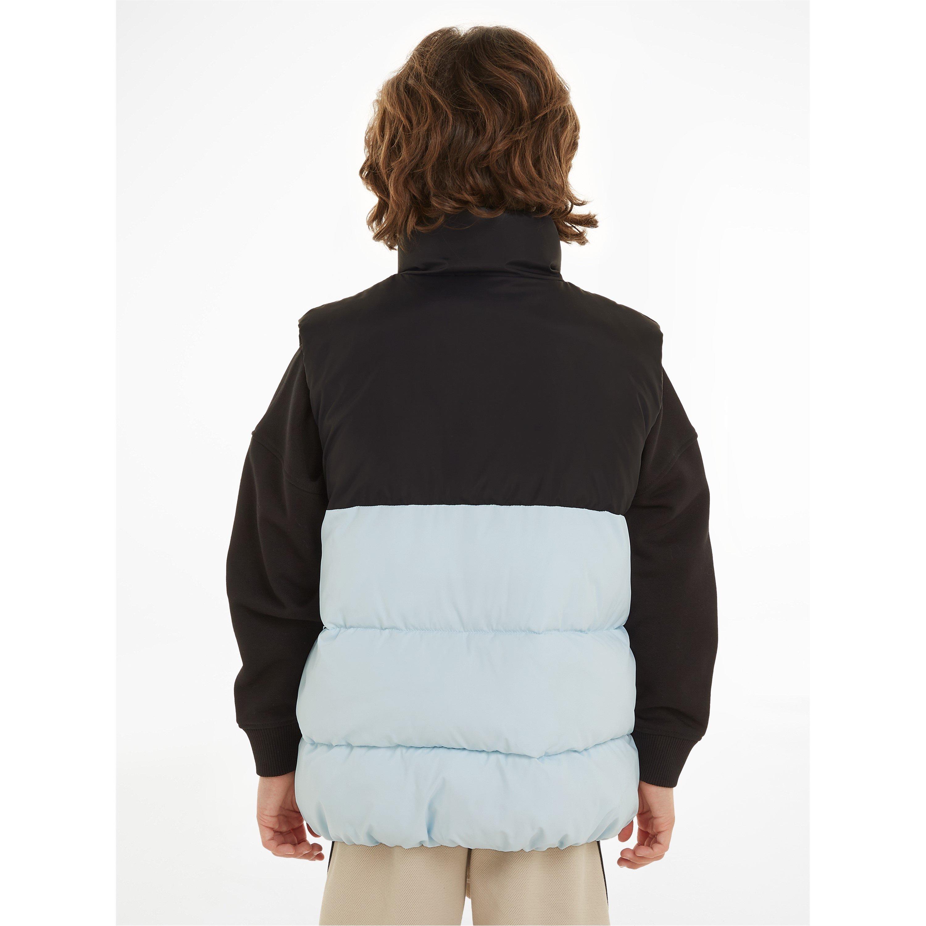 Calvin Klein Jeans NYLON COLOR BLOCK PUFFER VEST