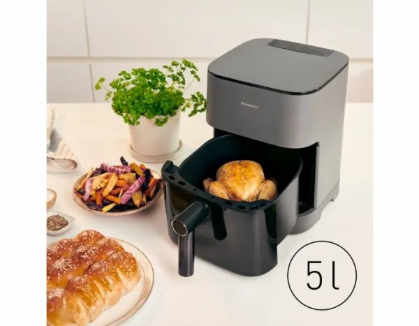Panasonic NF-CC500 - Varmluftsrister - 5 liter - 1.45 kW - matgrå