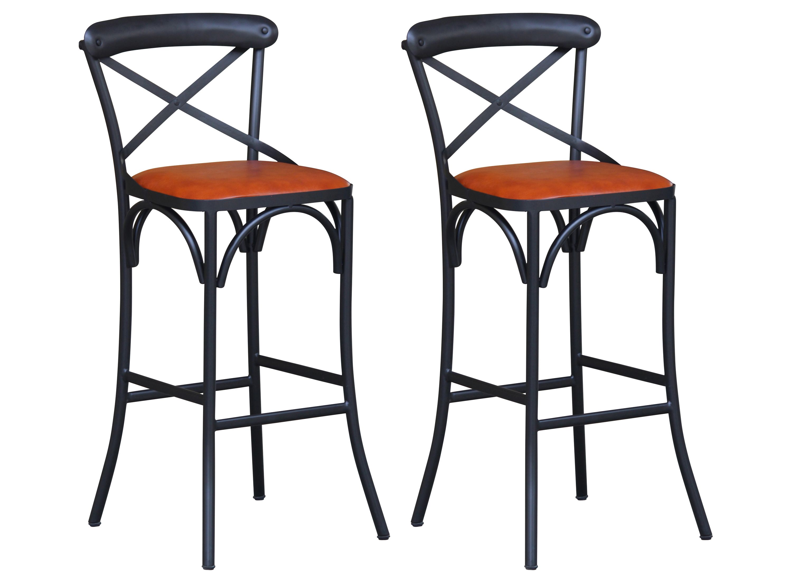 Barhocker Vintage LIVIO 2er Set