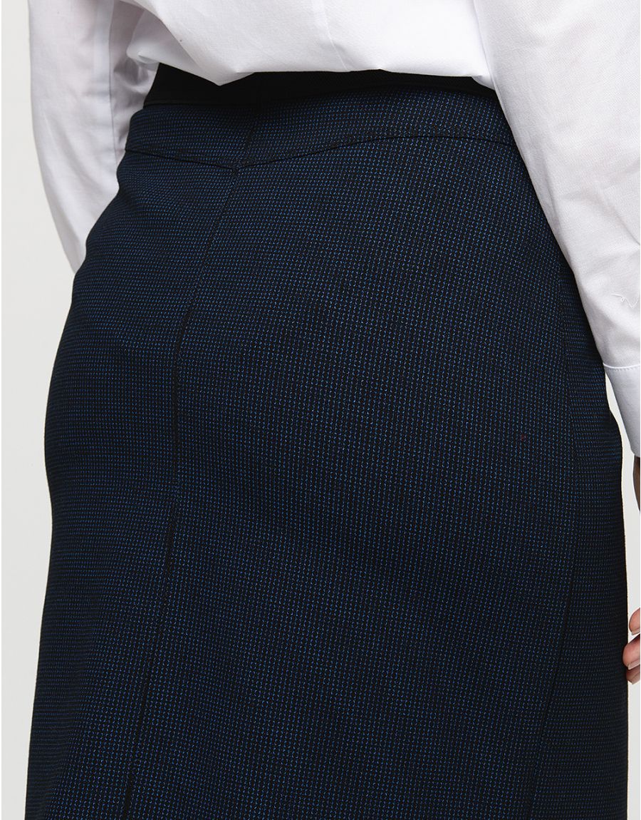 Jupe chic noir bleu