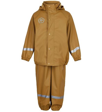 Color Kids Regenkleidung m. Träger - PU - Chai-Tee