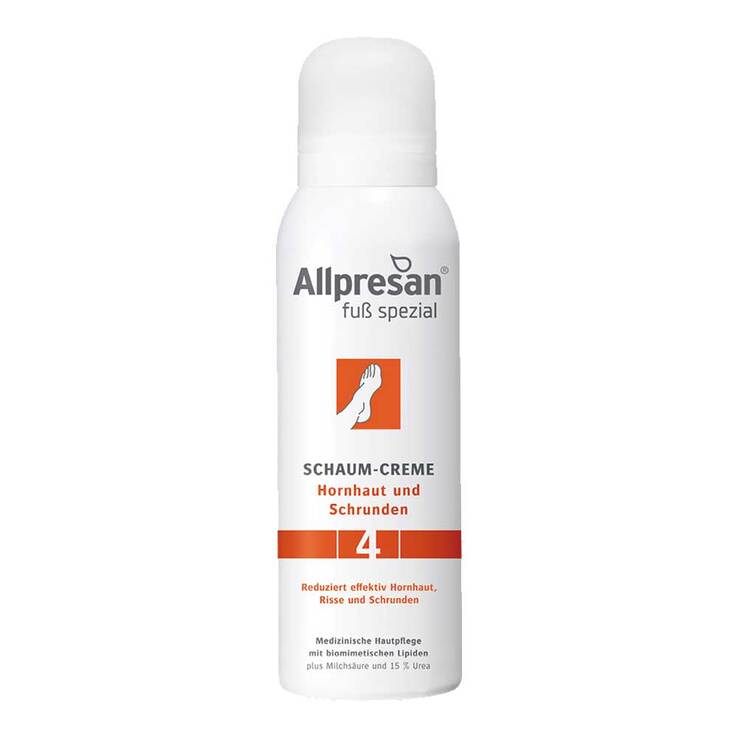 Allpresan Fuß spezial Original Schaum-Creme Hornhaut und Schrunden Nr.4, 125 ml