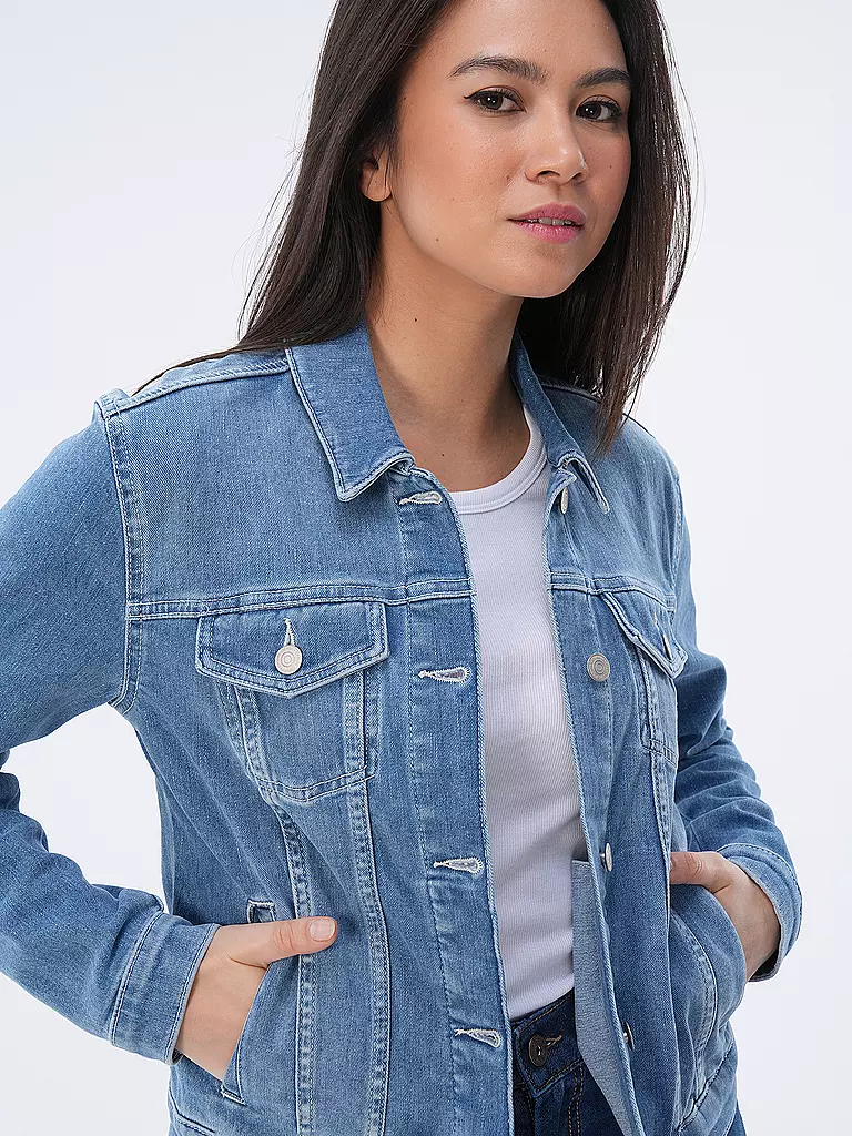 COMMA IDENTITY Jeansjacke  blau