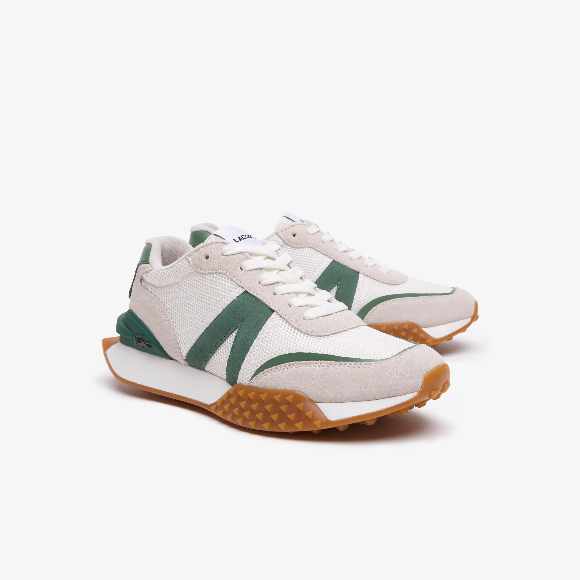 Sneakers L-Spin Deluxe femme Lacoste en cuir avec détail au talon Sneakers - Blanc - Lacoste - Femme