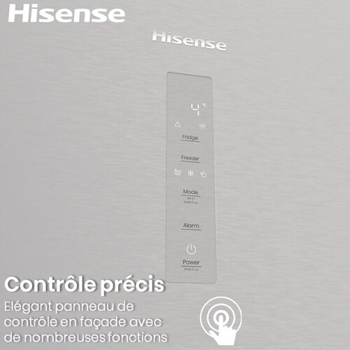 Réfrigérateur congélateur en bas Hisense RB5P410SACC