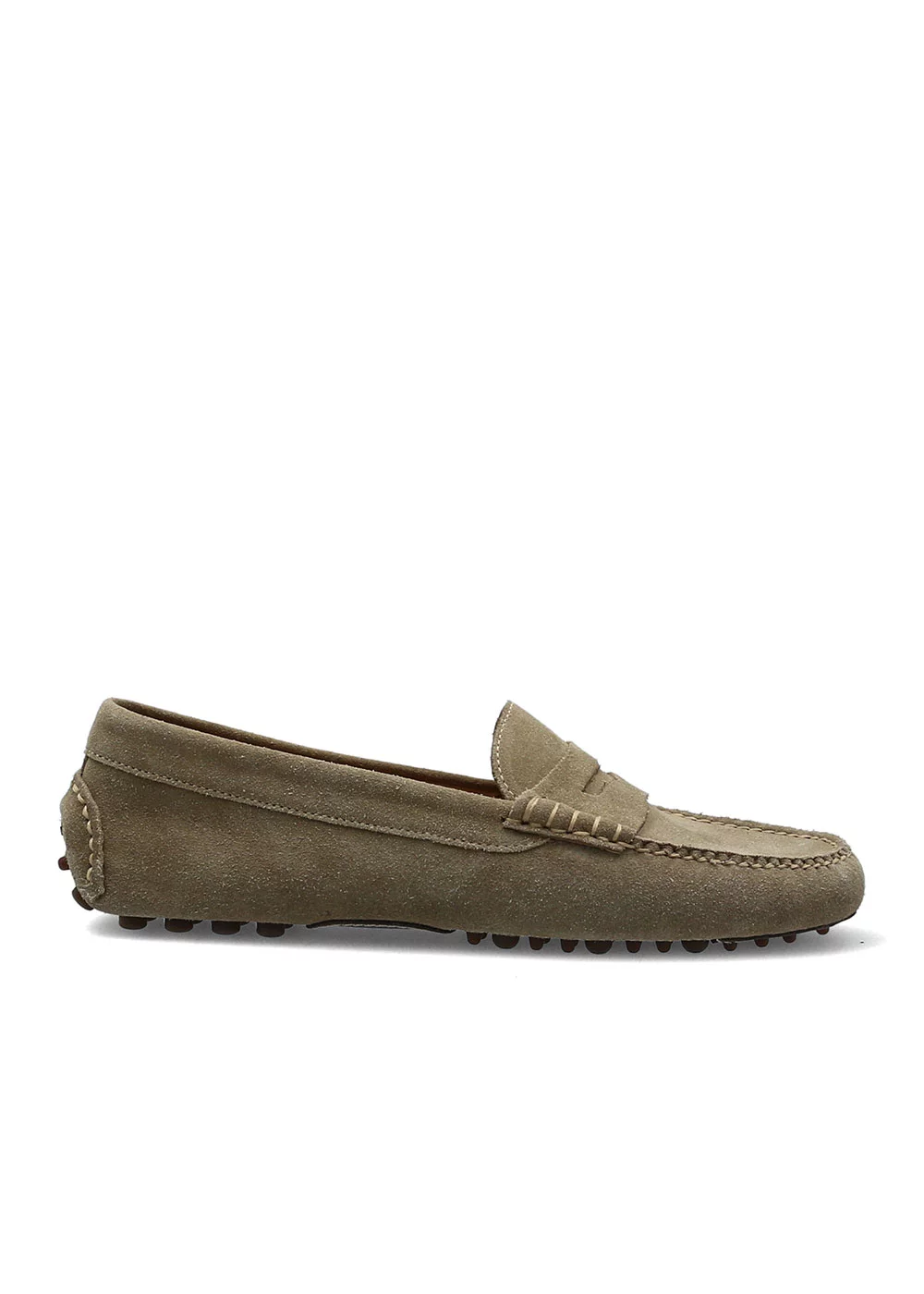 MOCASSIN BUCK DRIVER  VELOURS SABLE