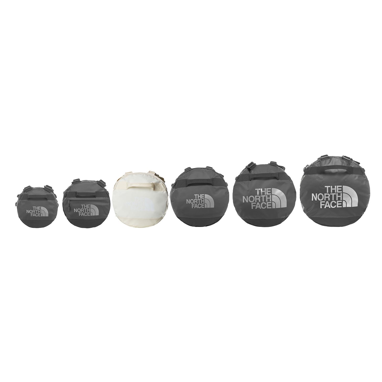 The North Face Base Camp Duffel M white dune/tnf white