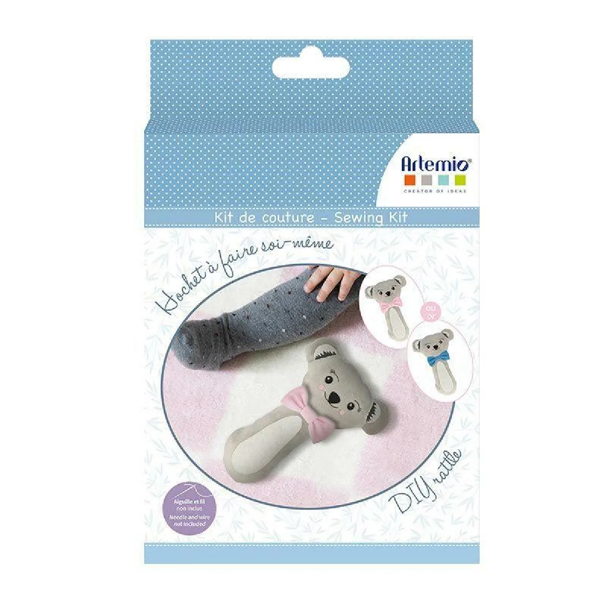 Artemio Kit hochet Koala DIY