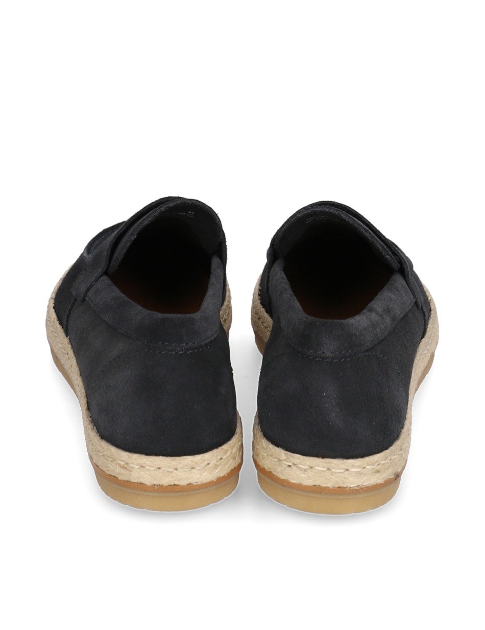 Veloursleder Slipper sportiv