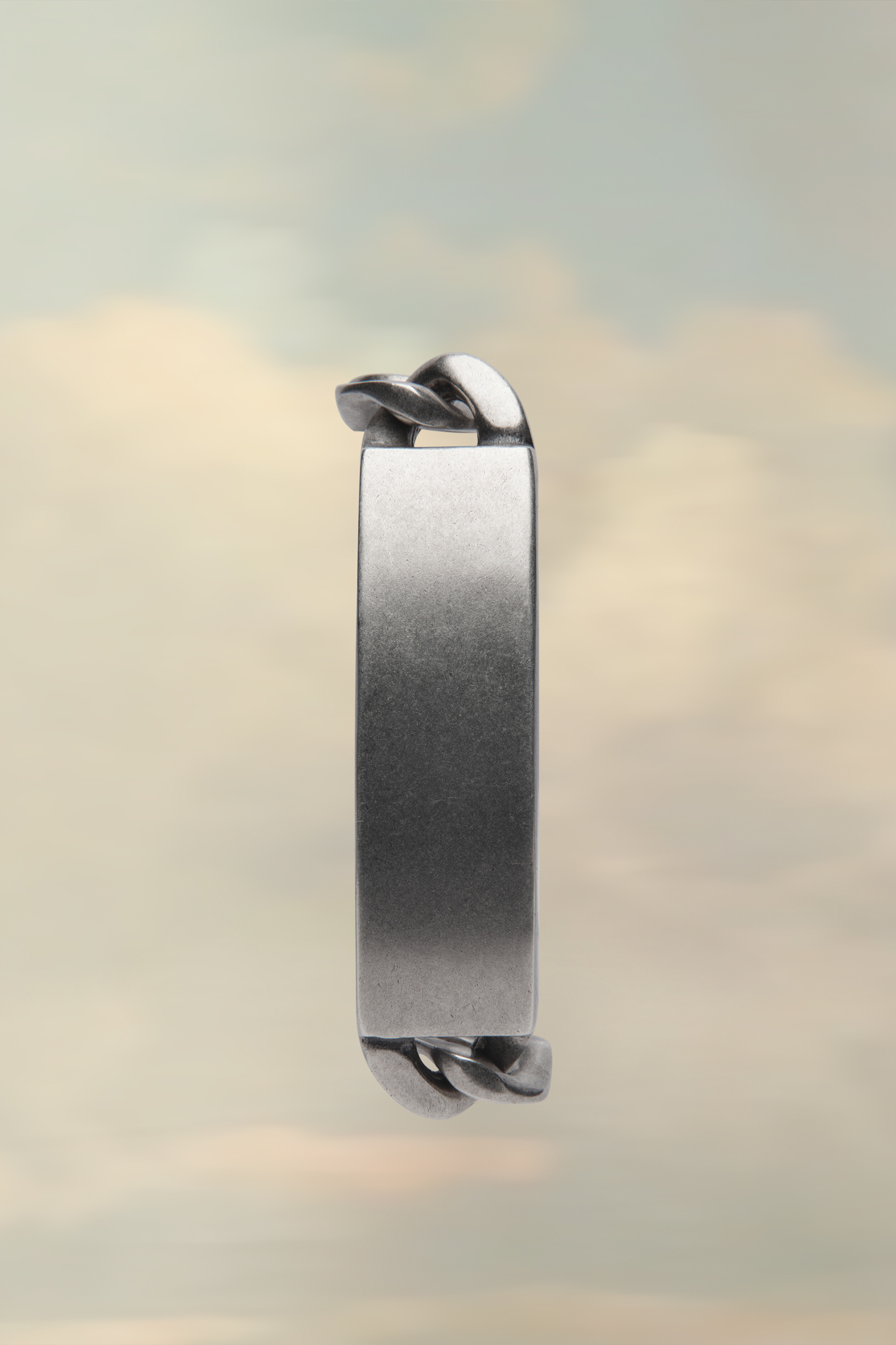 Bracelet chaîne argenté