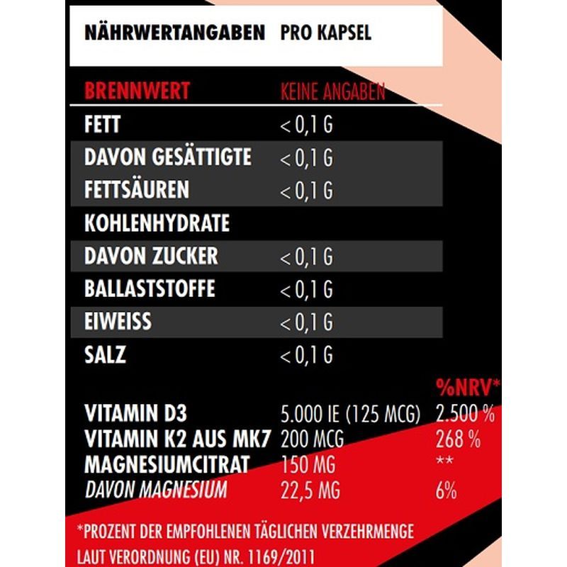 Big Zone Vitamin D3 + K2