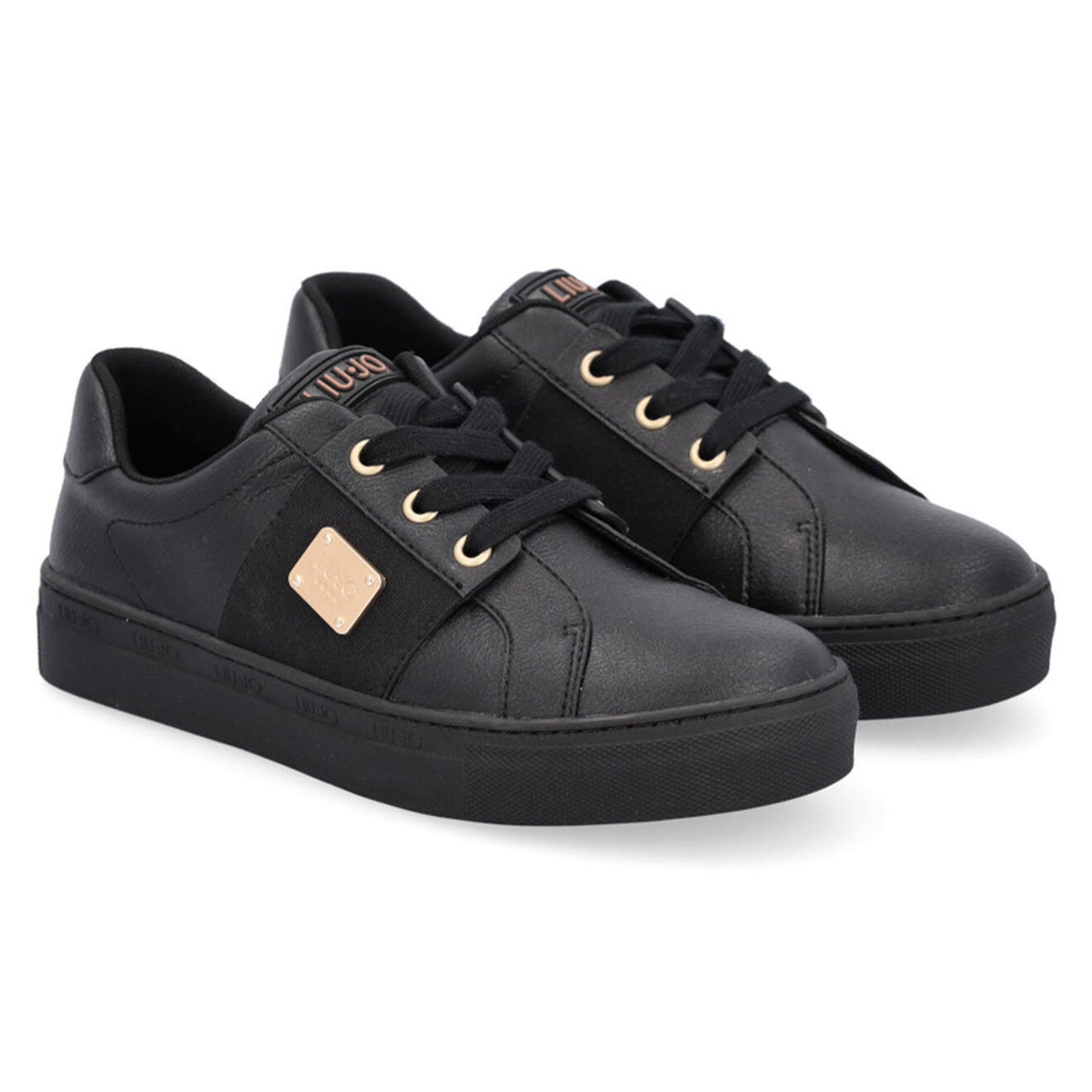 Liu-Jo Sneakers en Cuir Elina noires